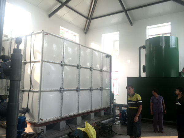 沈阳哈尔滨秋林云宴（除铁锰30T/H）水处理设备